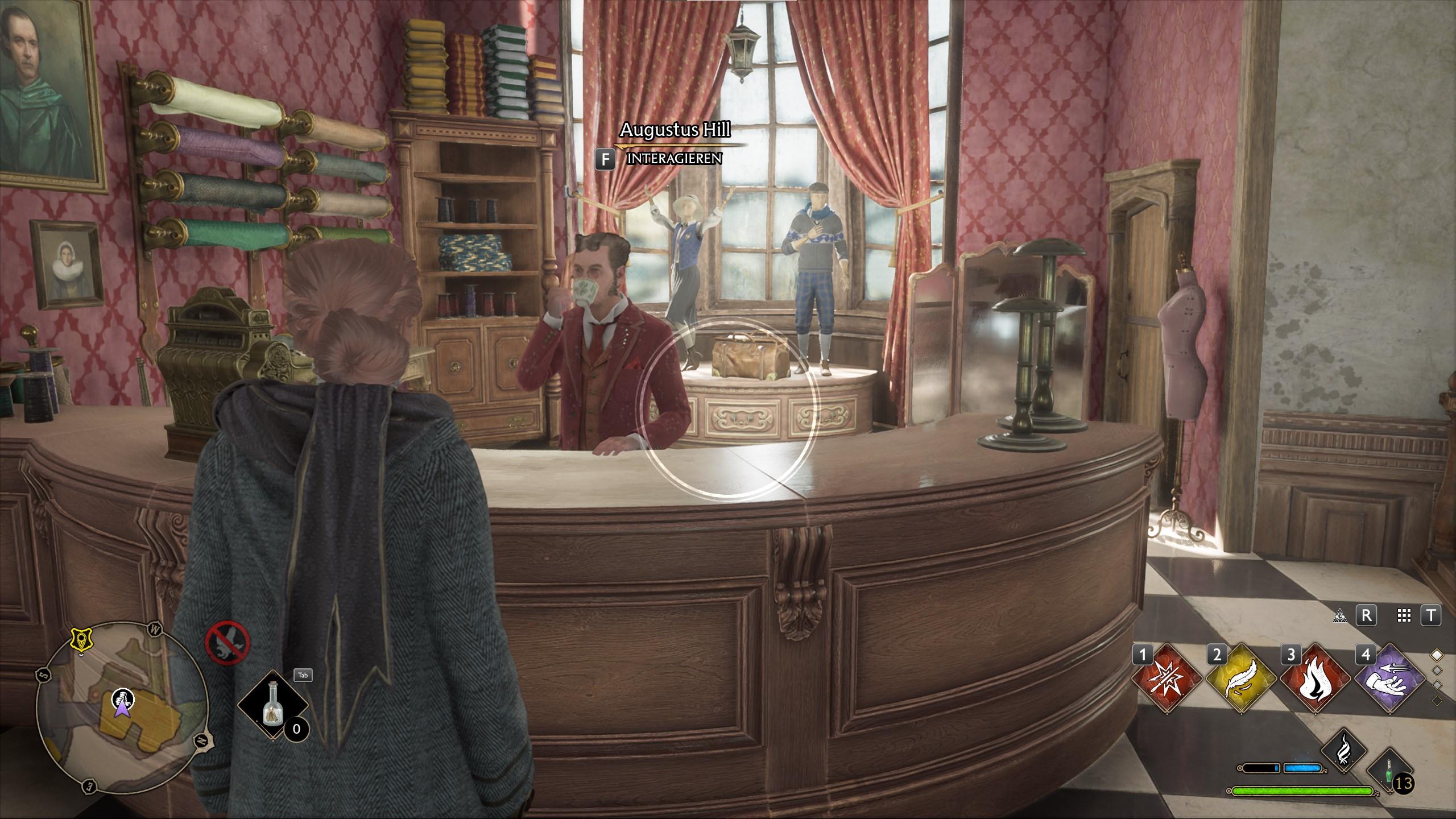 Hogwarts Legacy Aussehen ändern, aber Stats behalten so geht